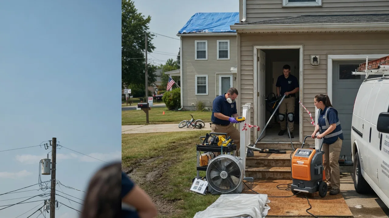 Water Damage Repair in Corsica, PA near me